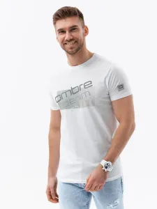 Ombre Men's printed cotton t-shirt