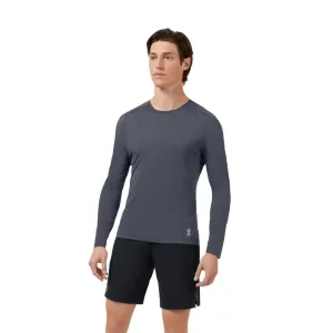 On Running Mens Performance Long T-shirt Grey - M GREY