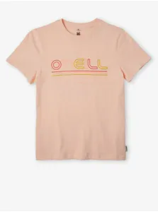 ONeill Light Pink Girly T-Shirt O'Neill All Year - Girls
