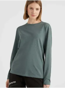 ONeill Green Women Basic Long Sleeve T-Shirt O'Neill - Women #1285133