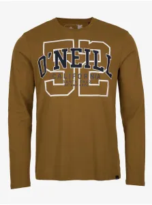 ONeill Khaki Mens Long Sleeve T-Shirt O'Neill Surf State - Men #1285242