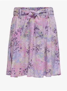 Light purple floral skirt for girls ONLY Anna - Girls