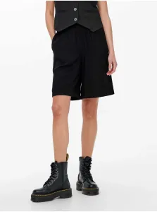 Black Wide Shorts ONLY Caly - Women