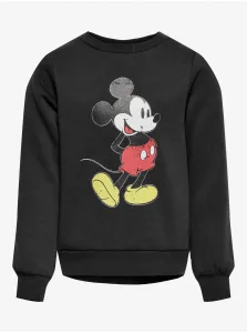 Black Girls Sweatshirt ONLY Mickey - Girls