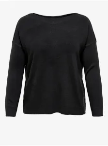 Black sweater ONLY CARMAKOMA Melina - Women #789414