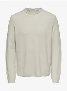 Cream sweater ONLY & SONS Karl - Men #996019