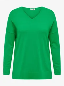 Green Womens Light Sweater ONLY CARMAKOMA Ibi - Women #2665258