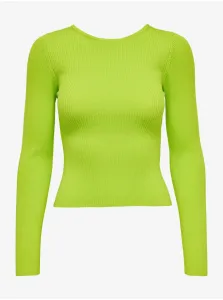 Light Green Sweater with Opening at Back ONLY Emmy - Women #1749358
