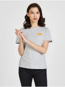 Light grey T-shirt ONLY Weekday - Women