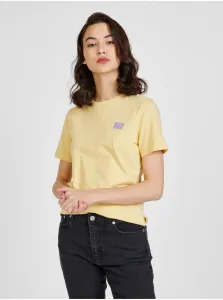 Light yellow T-shirt ONLY Weekday - Women
