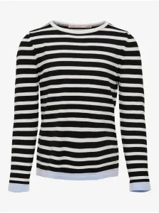 White-black girly striped sweater ONLY Suzana - Girls #820330