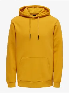 Yellow Hoodie ONLY & SONS Ceres - Men