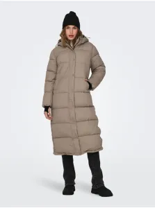 Beige women's quilted coat ONLY Ann - Women #2823729