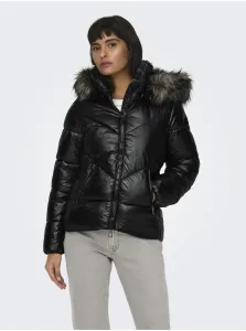 Black women's quilted jacket ONLY Fever - Women #3040638