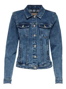 ONLY Giacca di jeans da donna ONLTIA LIFE Regular Fit 15170682 Medium Blue Denim 34