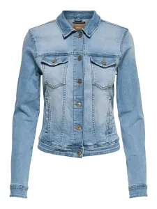 ONLY Giacca di jeans da donna ONLTIA LIFE Regular Fit 15177241 Light Blue Denim 38