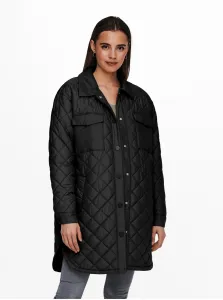 Black Ladies Quilted Light Oversize Coat ONLY New Tanzia - Women #495584