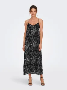 Black patterned maxi dress ONLY Mille - Women
