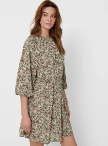 Khaki floral loose dress ONLY Kendall - Women #89276