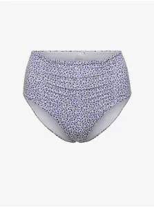 White and Blue Floral Bottoms ONLY Ella Swimsuit - Women #731294