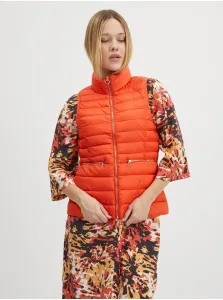 Red quilted vest ONLY Madeline - Ladies