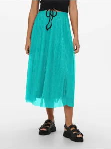 Turquoise Ladies Midi Skirt ONLY Tinga - Ladies