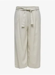 Beige Culottes ONLY CARMAKOMA Cara - Women #135537