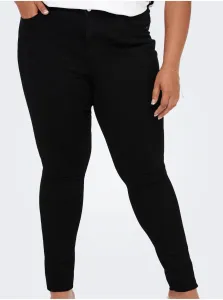 Black Skinny Fit Jeans ONLY CARMAKOMA Sally - Women #938144