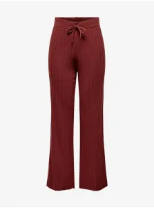 Red Wide Trousers ONLY Tessa - Women