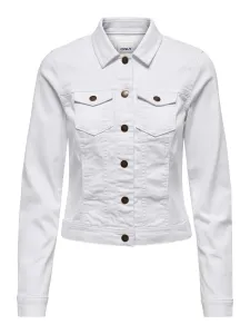 ONLY Giacca in jeans da donna ONLWESTA LIFE 15192447 White 34