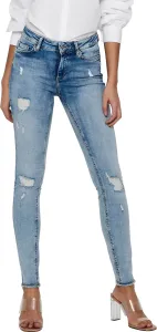 ONLY Jeans da donna ONLBLUSH LIFE Skinny Fit 15223417 Light Blue Denim S/34