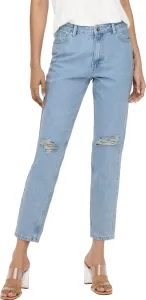 ONLY Jeans da donna ONLJAGGER Mom Fit 15242370 Light Blue Denim 29/30