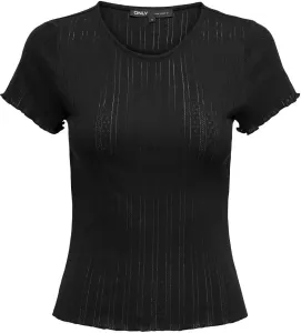 ONLY T-shirt da donna ONLCARLOTTA Tight Fit 15256154 Black L