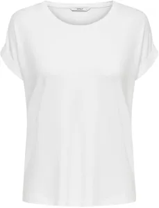 ONLY T-shirt da donna ONLMOSTER Regular Fit 15106662 White XXL
