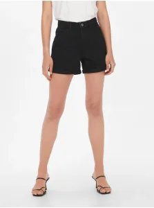 Black Denim Shorts ONLY Vega - Women