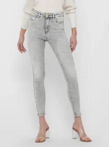 Light Grey Skinny Fit Jeans ONLY Mila - Women