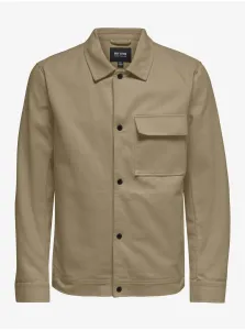 Beige shirt jacket ONLY & SONS Hydra - Men #999602