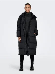 Women's Black Quilted Coat ONLY - Women