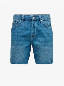 Blue Denim Shorts ONLY & SONS Avi - Men's #1263934