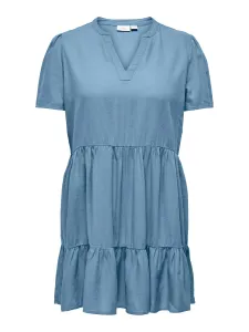 ONLY CARMAKOMA Vestito da donna CARTIRI-CARO Regular Fit 15311976 Blissful Blue 3XL/4XL
