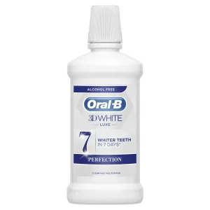 Oral B Collutorio sbiancante senza alcool 3D White Luxe Perfection 500 ml