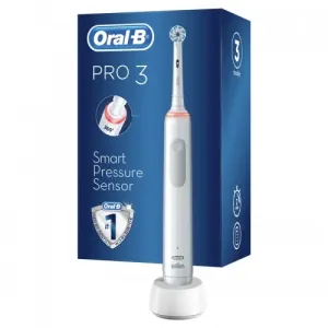 Oral B Spazzolino elettrico PRO 3 3000 Sensitive Clean White
