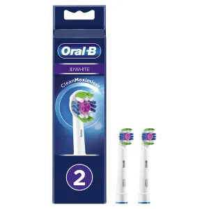 Oral B Testine di ricambio con tecnologia CleanMaximiser 3D White 4 pz