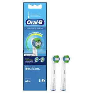 Oral B Testine di ricambio con tecnologia CleanMaximiser Precision Clean 2 pz
