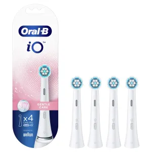 Oral B Testine di ricambio per spazzolino iO Gentle Care White 4 pz
