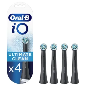 Oral B Testine di ricambio per spazzolino iO Ultimate Clean Black 4 pz