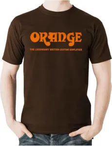 Orange Maglietta Classic Brown M #3107024