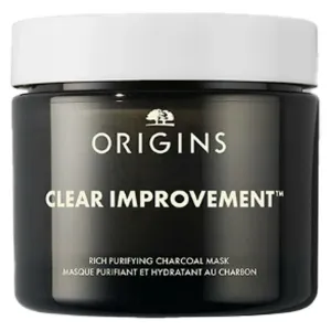 Origins Maschera detergente per il viso con Clear Improvement™ (Soft Purifying Charcoal Mask) 75 ml