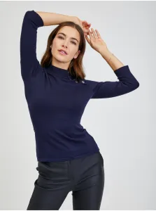 Dark blue women's sweater with decorative buttons ORSAY - Women
