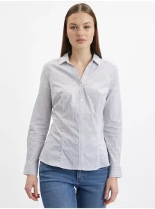 Orsay Blue-White Ladies Striped Shirt - Women